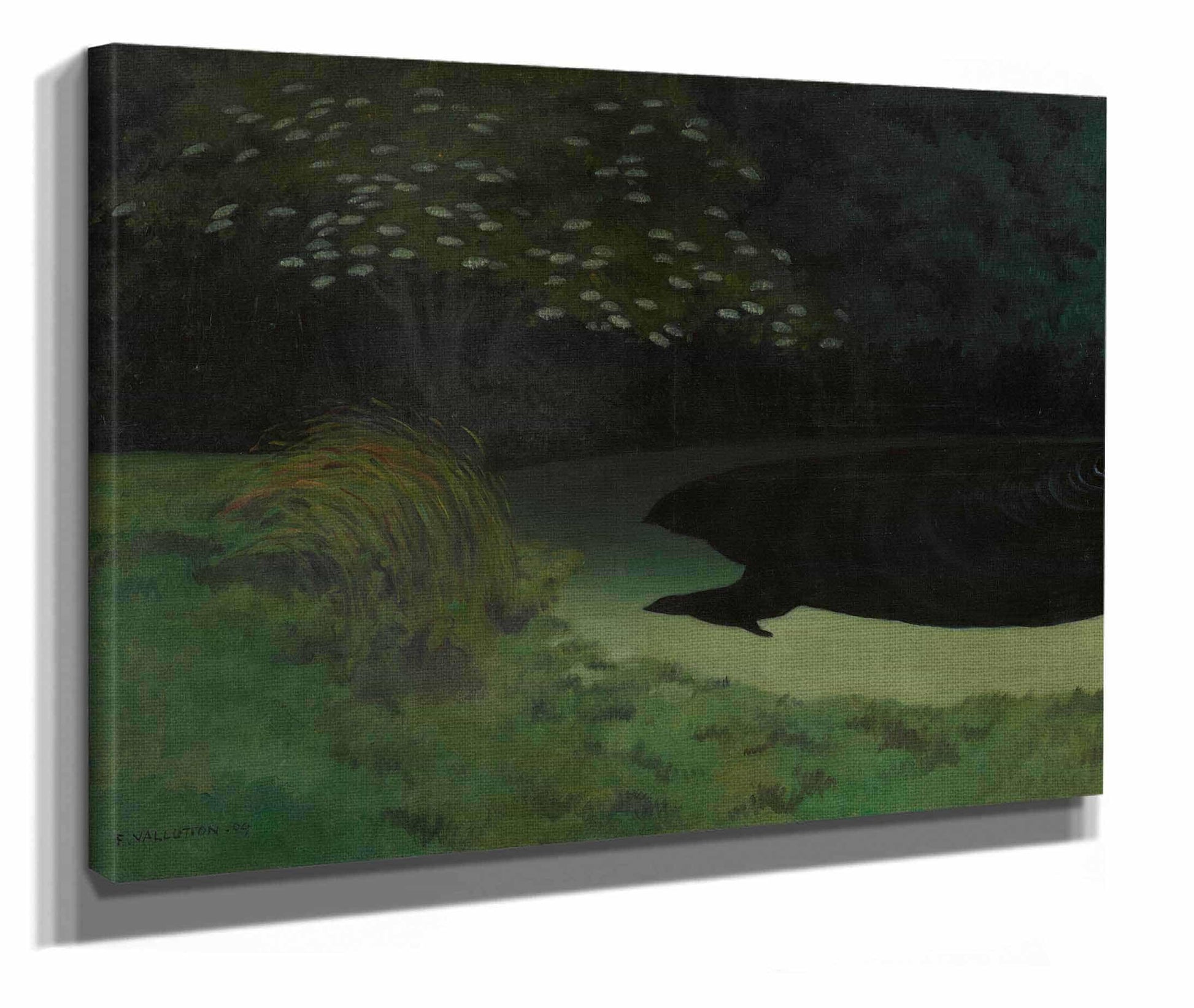The Pond Honfleur by Felix Vallotton
