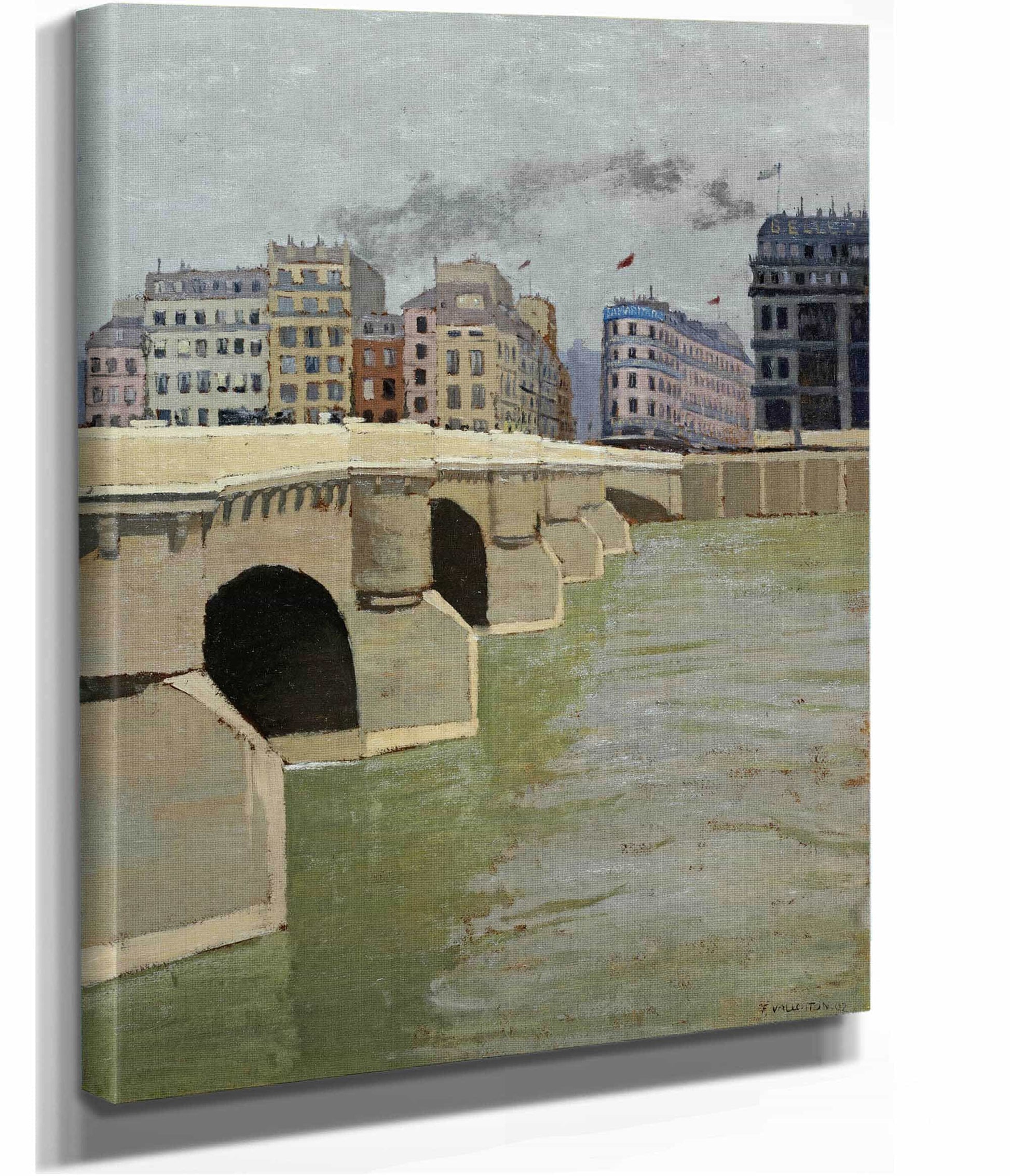 The Pont Neuf Bridge by Felix Vallotton