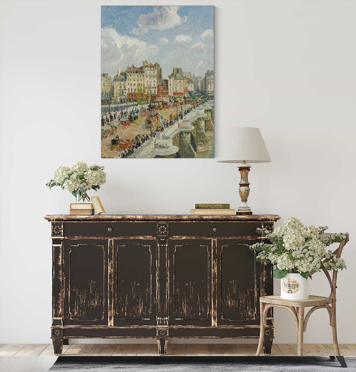 The Pont Neuf by Camille Pissarro