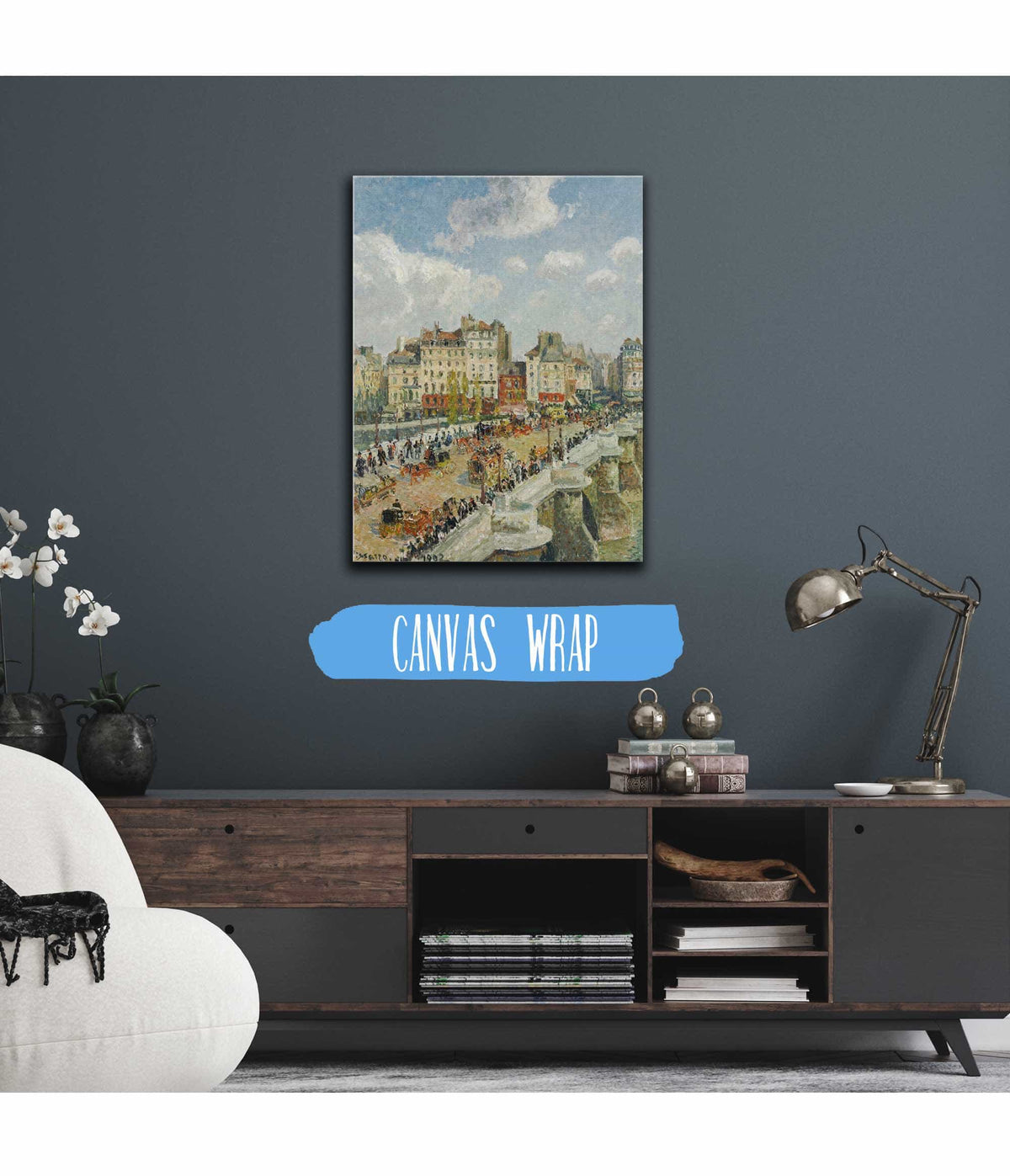 The Pont Neuf by Camille Pissarro