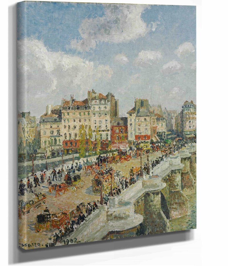 The Pont Neuf by Camille Pissarro