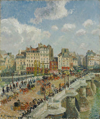 The Pont Neuf by Camille Pissarro