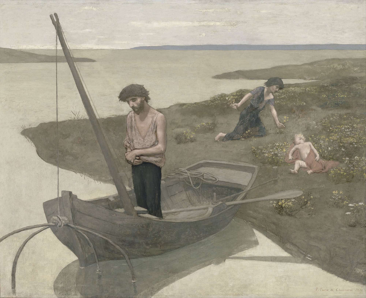 The Poor Fisherman by Pierre Puvis De Chavannes