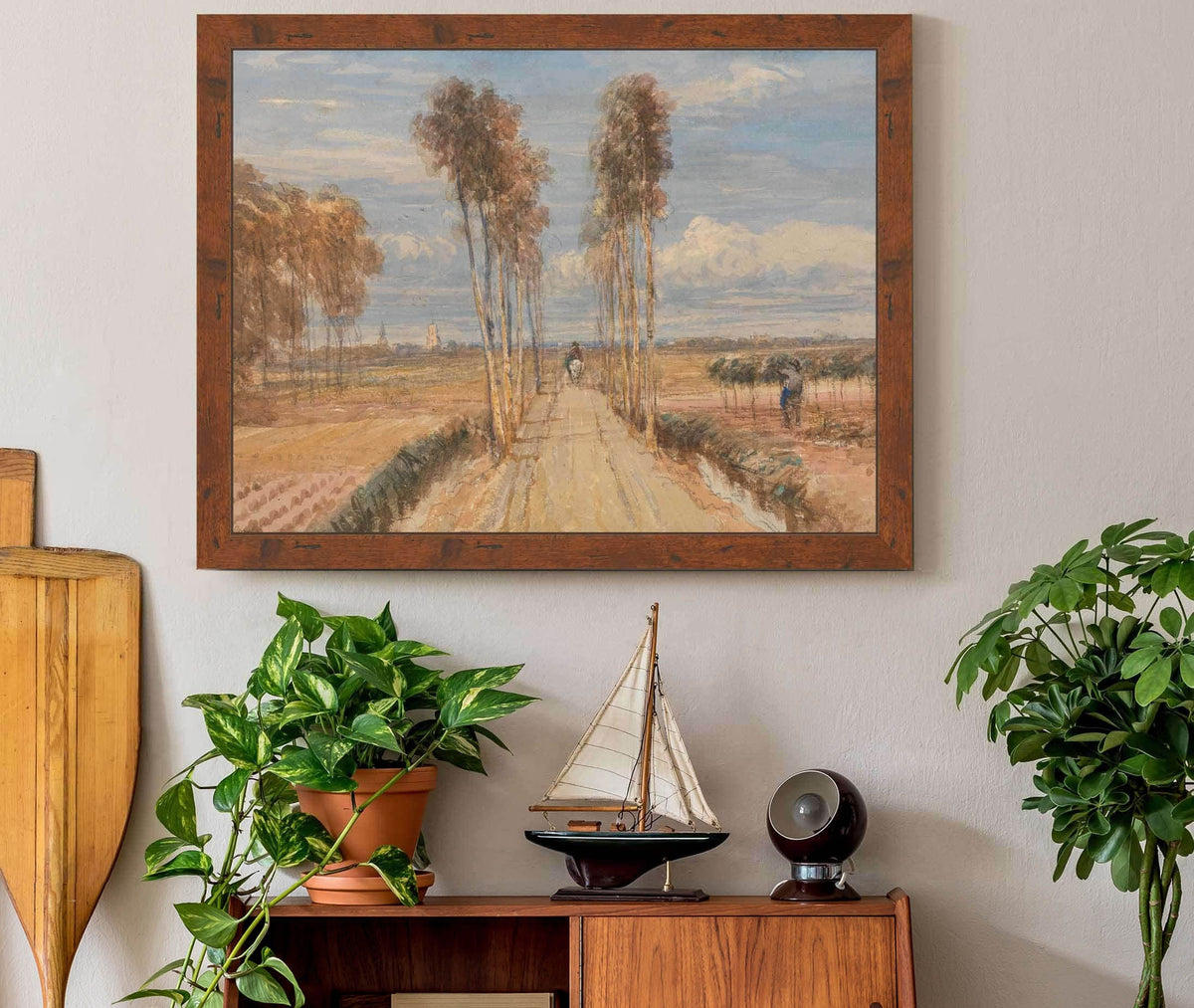 The Poplar Avenue After Hobbema by David Cox