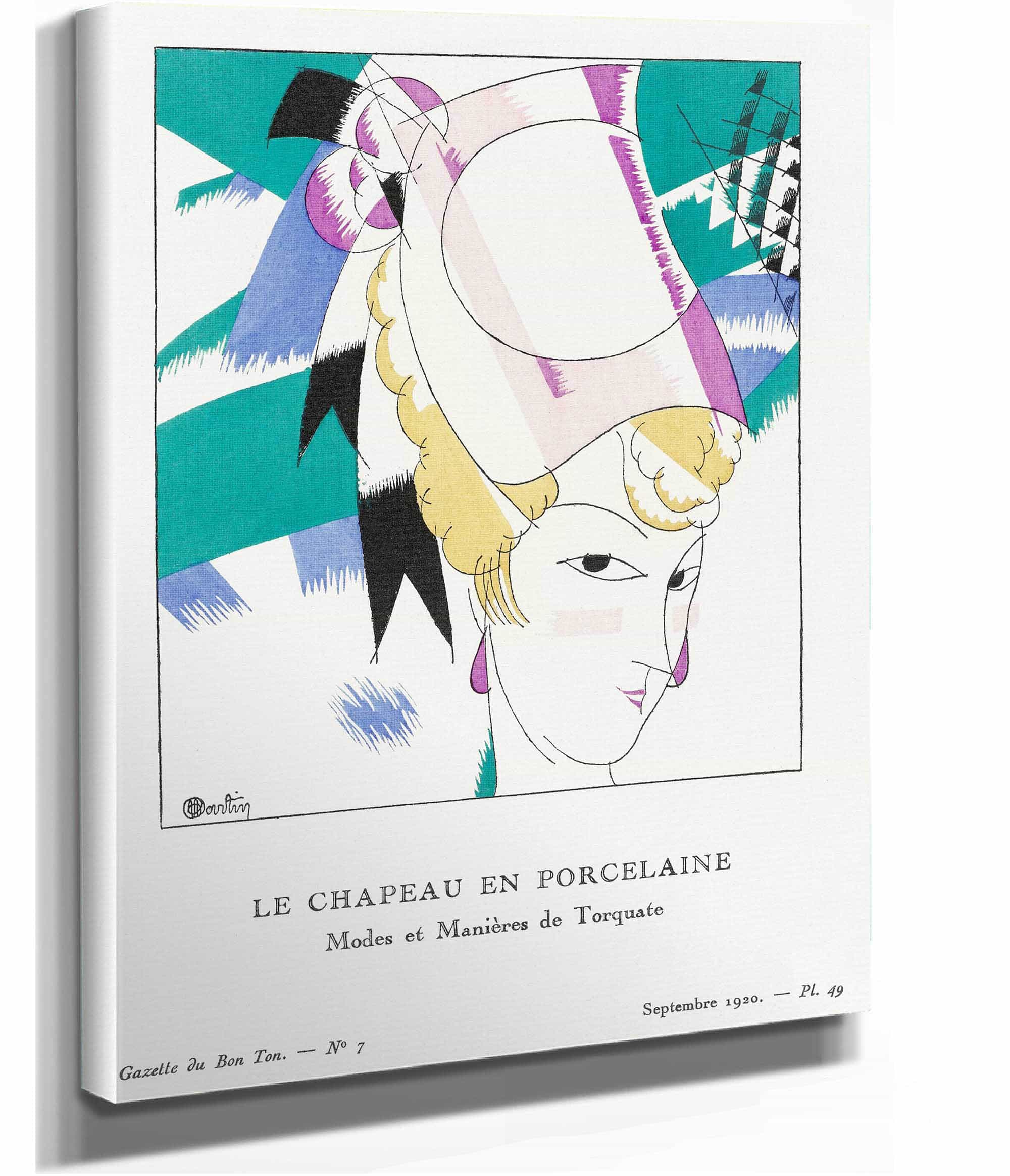 The Porcelain Hat Modes Et Manieres De Torquate by Charles Martin