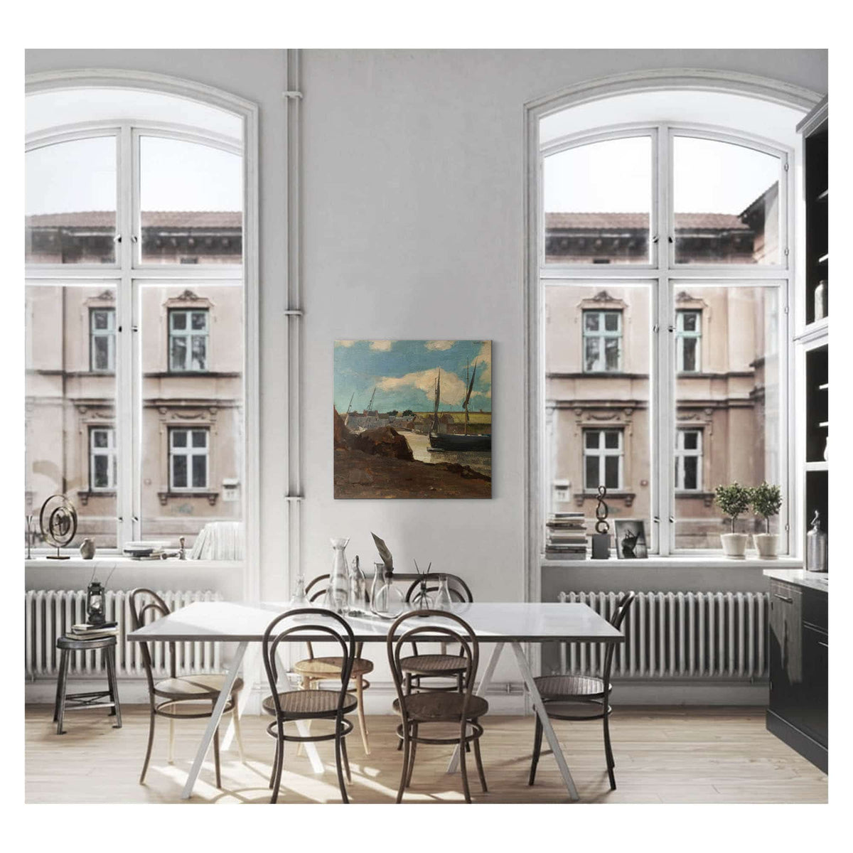 The Port Of Morgat by Odilon Redon