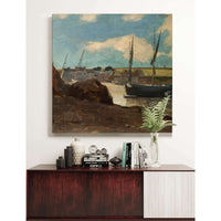 The Port Of Morgat by Odilon Redon