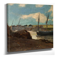 The Port Of Morgat by Odilon Redon