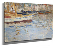 The Port Of Nice  by Berthe Morisot