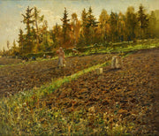 The Potato Gatherers by Julius Sergius Klever