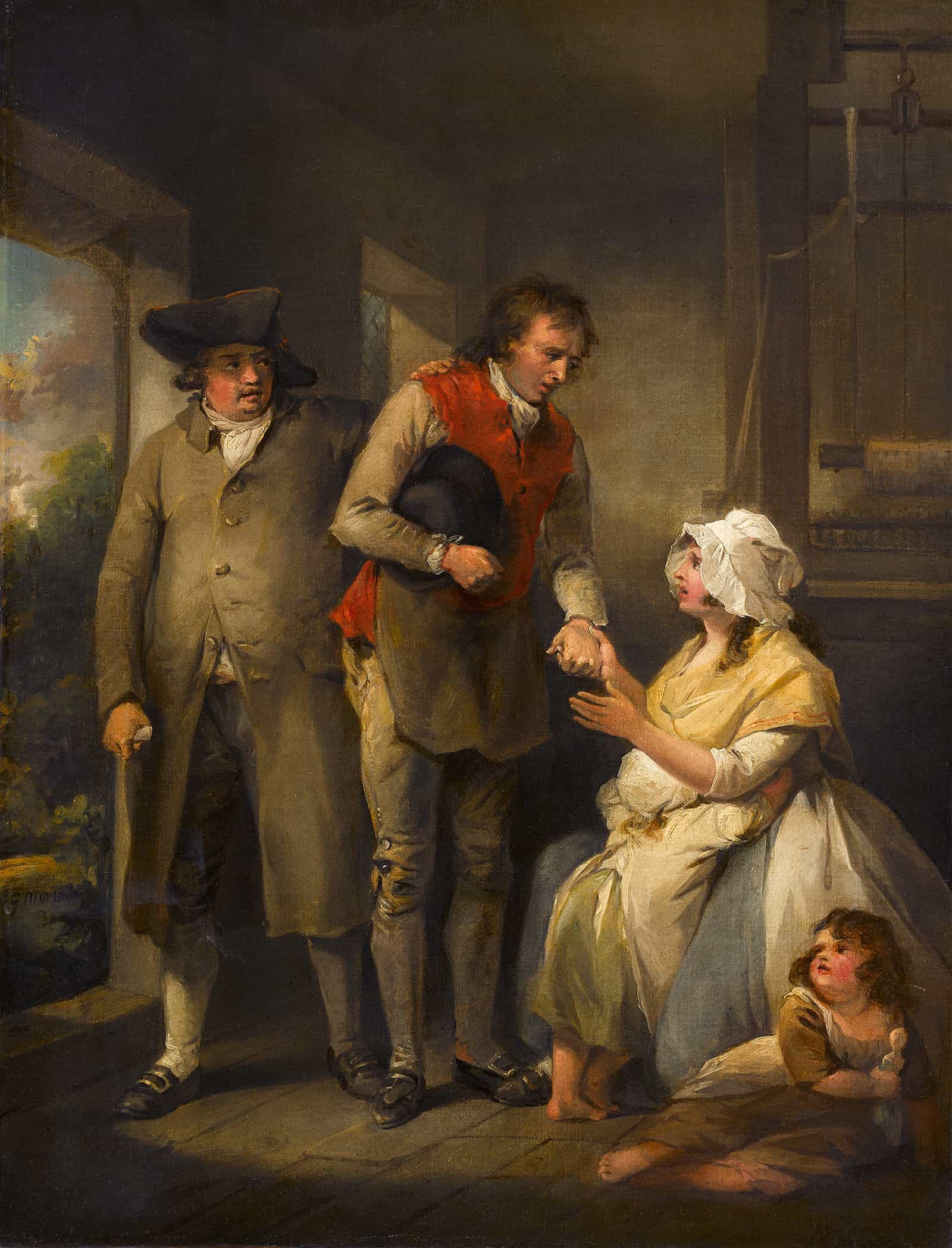 The Power Of Justice by George Morland