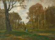 The Prater And Rotunda Vienna by Tina Blau