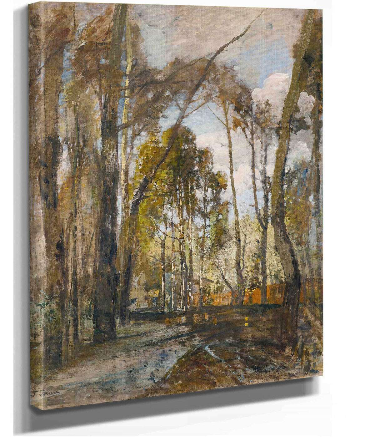 The Prater Gardens After The Rain by Tina Blau