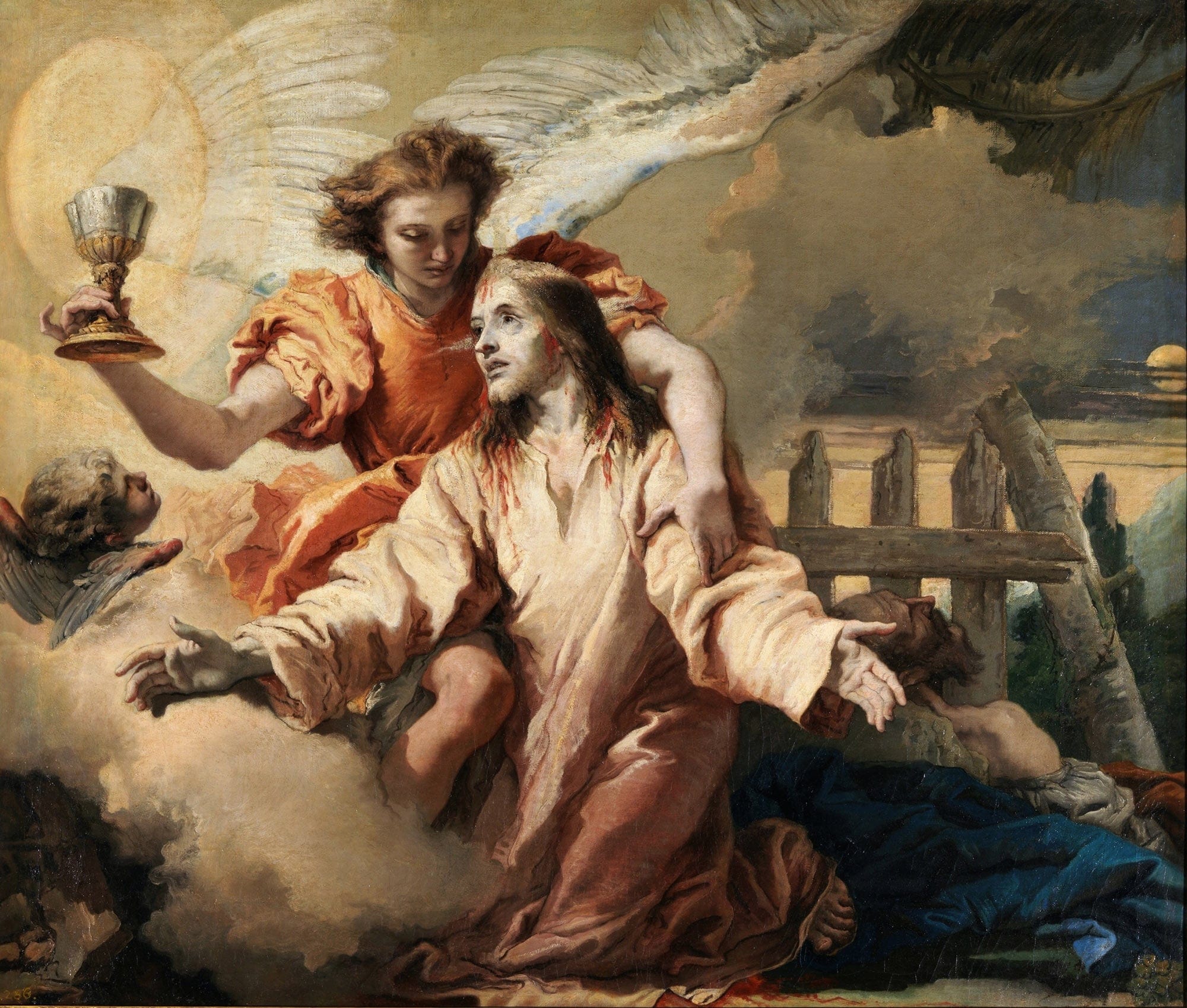 The Prayer In The Garden by Giovanni Domenico Tiepolo