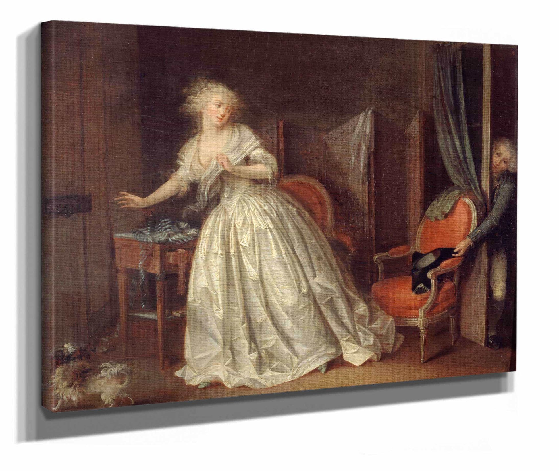 The Precipitate Departure by Louis Leopold Boilly