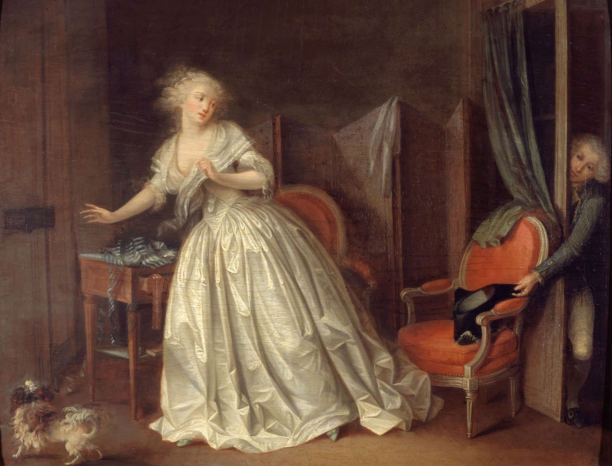 The Precipitate Departure by Louis Leopold Boilly