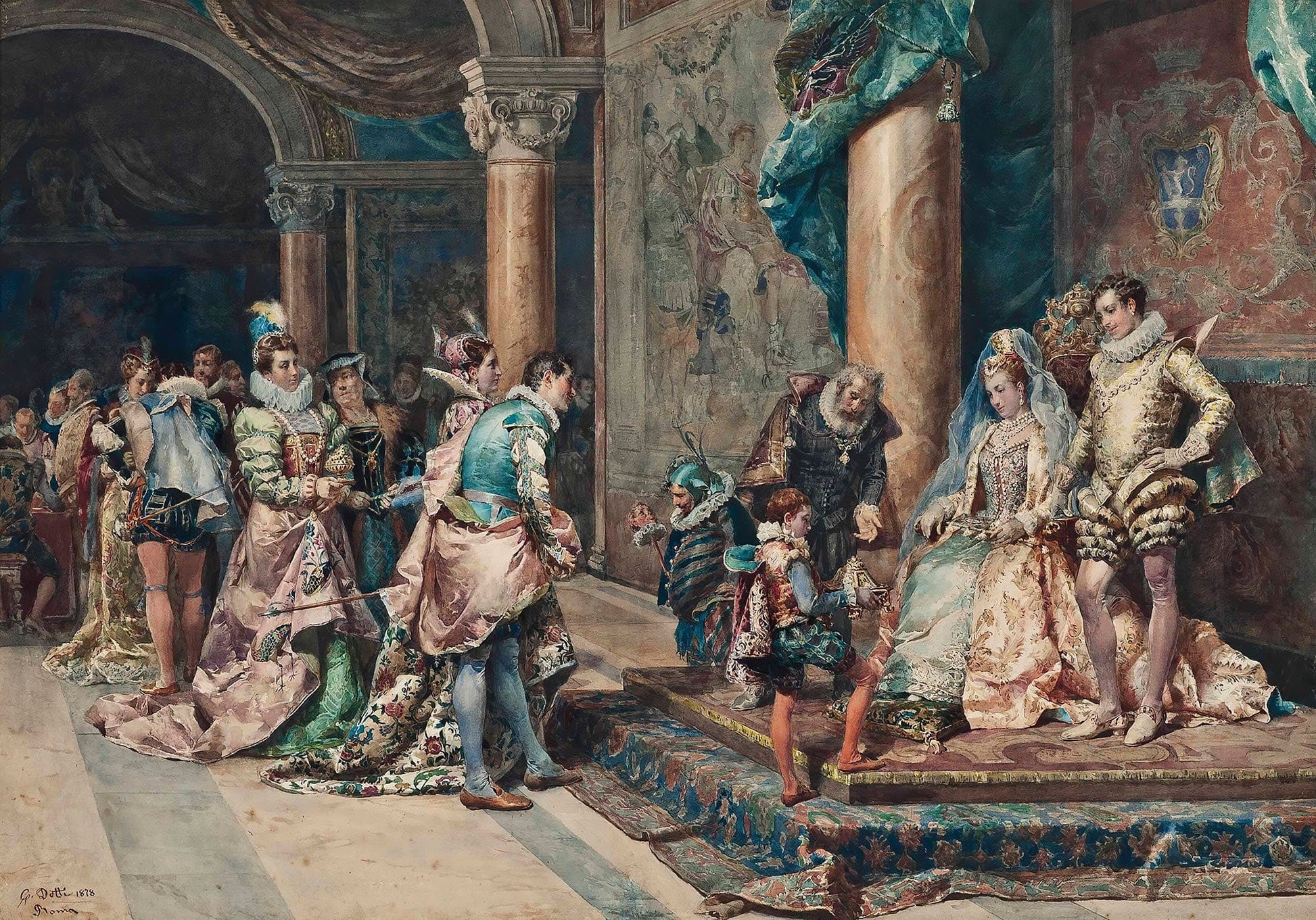 The Presentation by Cesare Auguste Detti