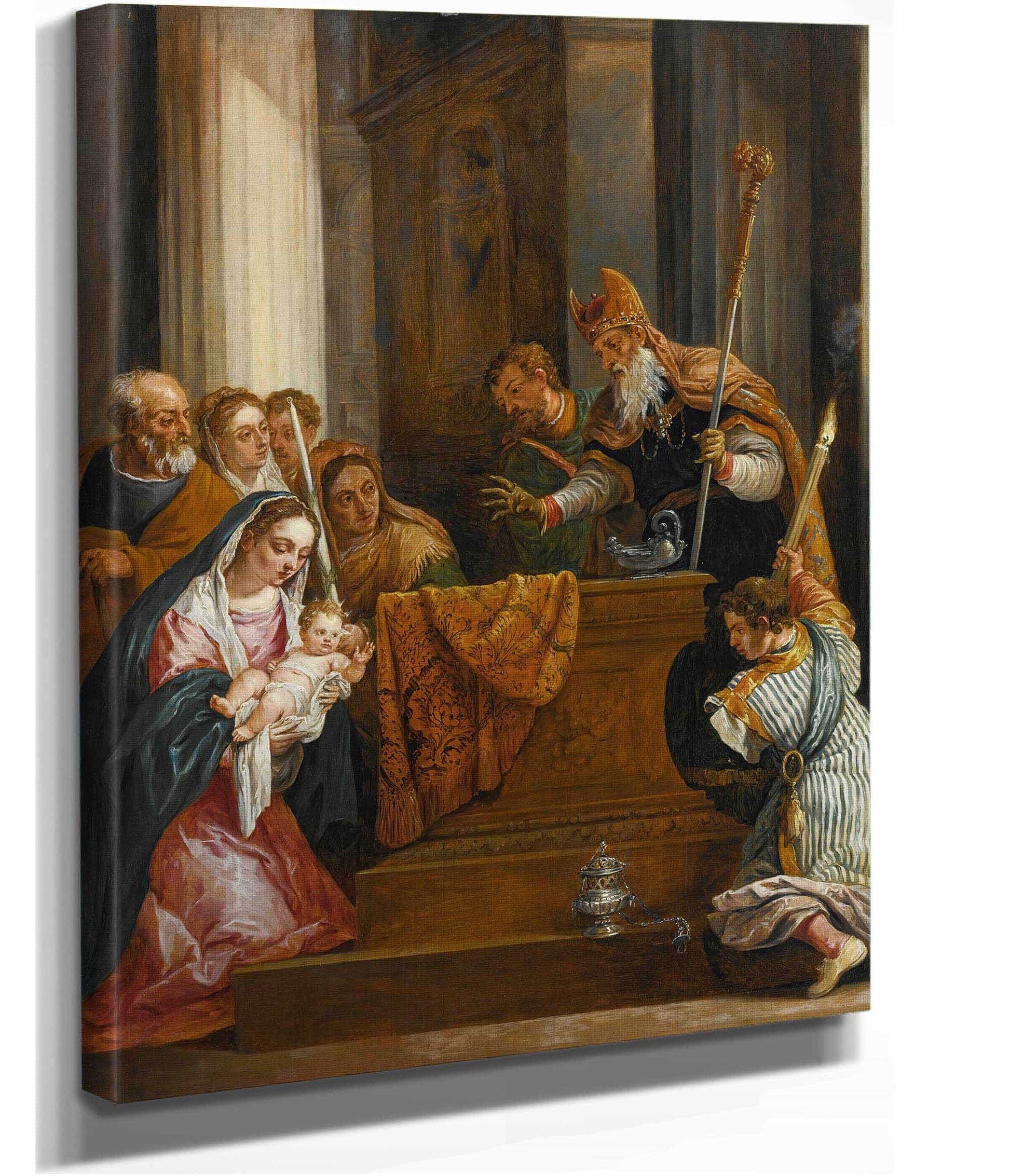 The Presentation In The Temple by David Teniers The Younger
