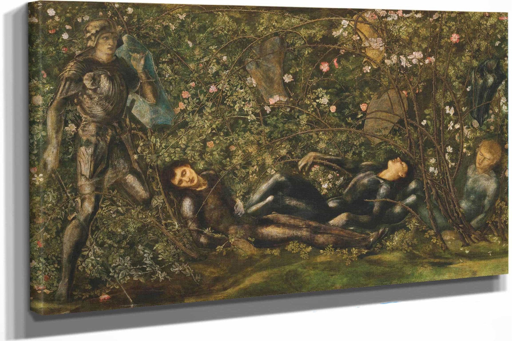 The Prince Entering The Briar Wood by Sir Edward Coley Burne Jones