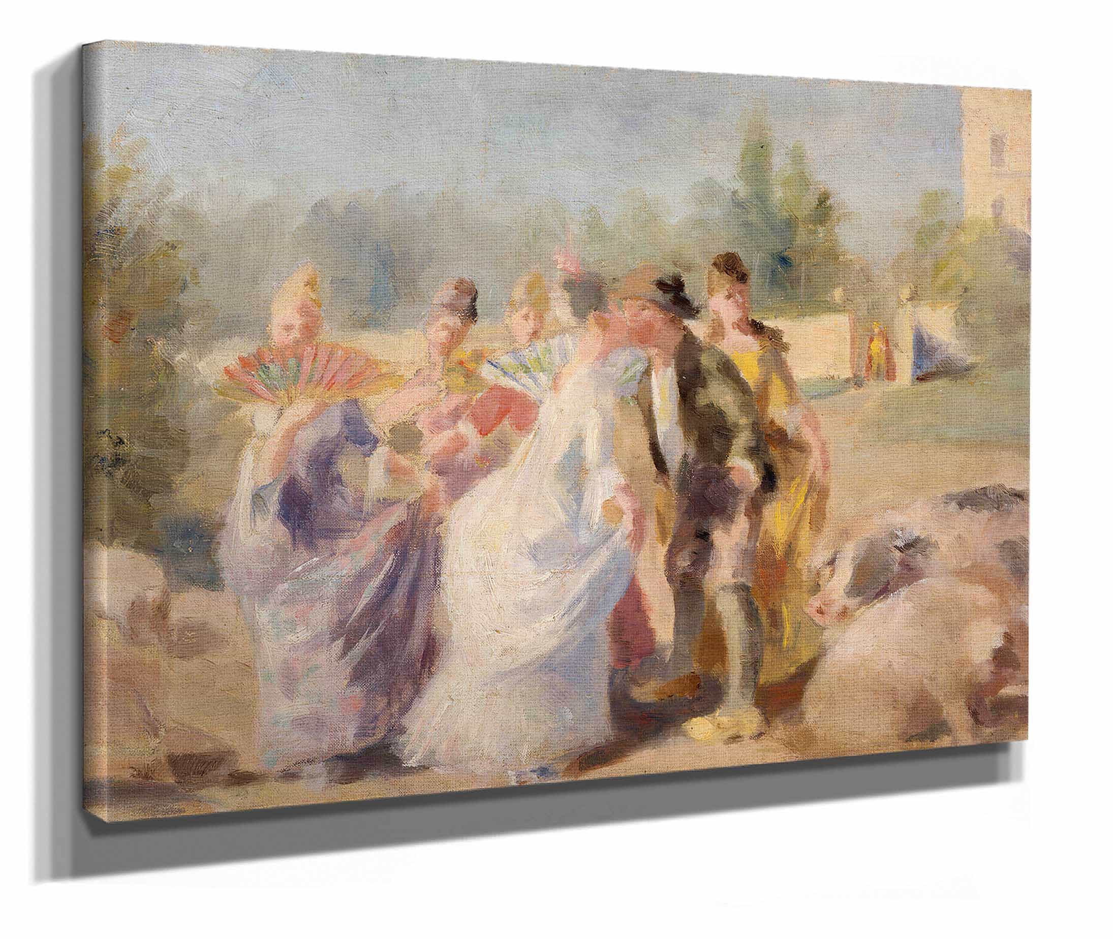 The Princess And The Swineherd by Magnus Enckell