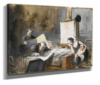 The Print Dealer by Jean Louis Forain