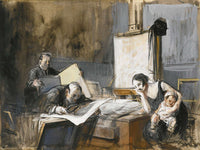 The Print Dealer by Jean Louis Forain