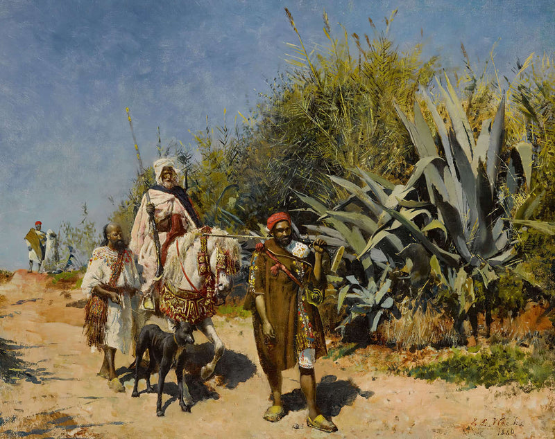 The Procession by Edwin Lord Weeks