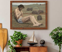 The Prodigal Son Probably C by Pierre Puvis De Chavannes