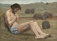 The Prodigal Son Probably C by Pierre Puvis De Chavannes