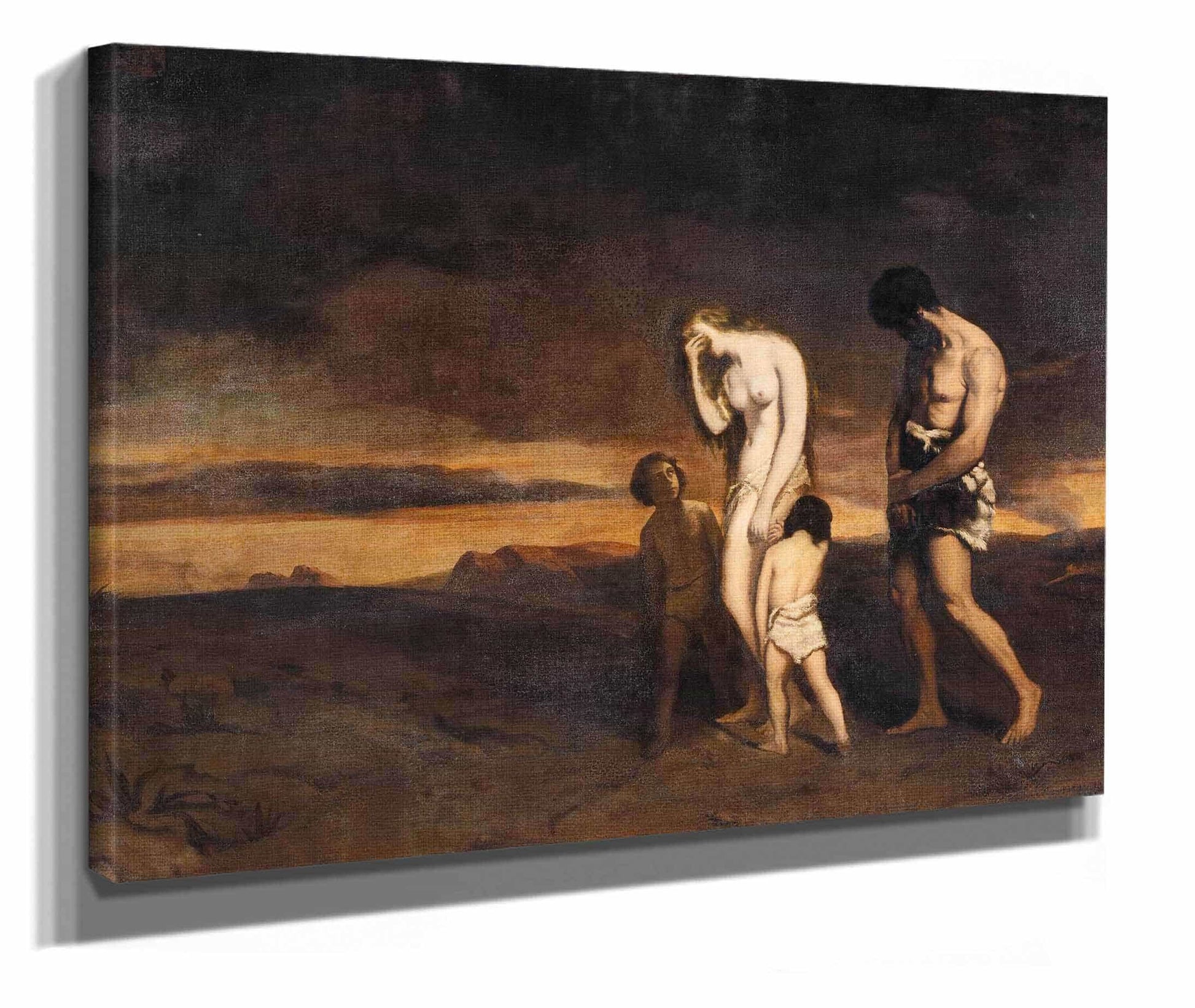 The Punishment Of Cain by Theodore Chasseriau