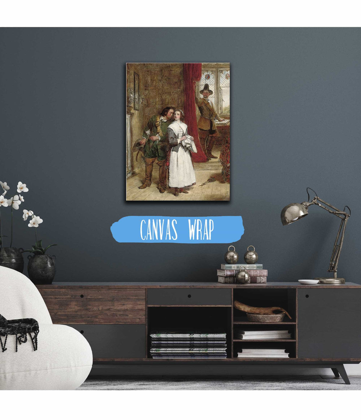 The Puritans Daughter by William Powell Frith