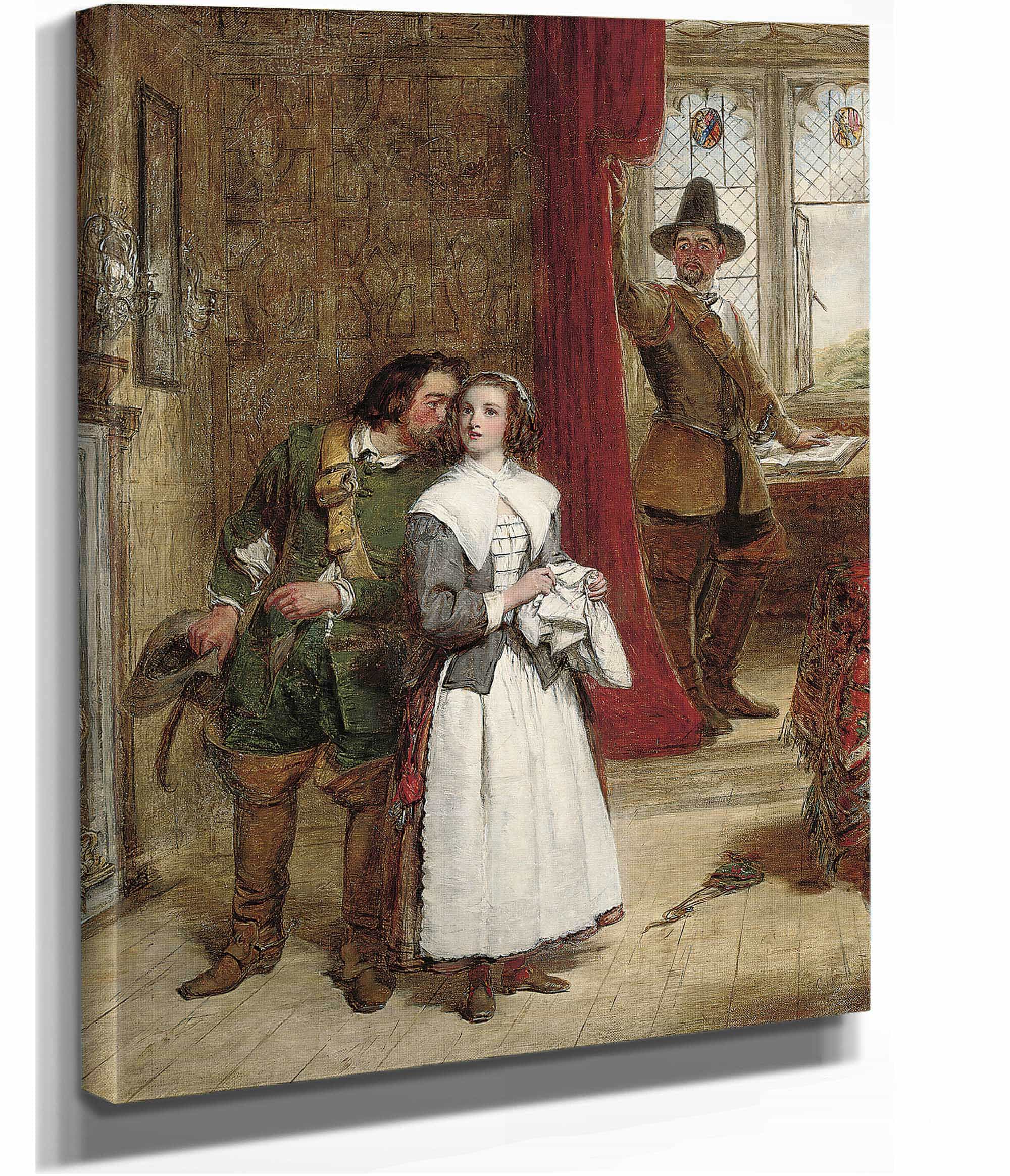 The Puritans Daughter by William Powell Frith