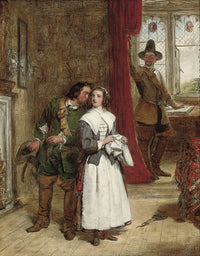 The Puritans Daughter by William Powell Frith