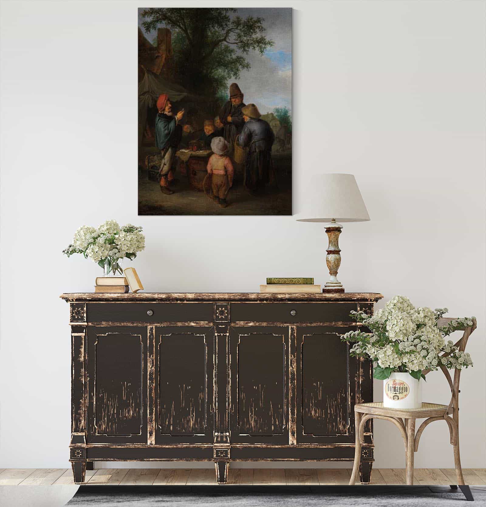 The Quacksalver by Adriaen Van Ostade
