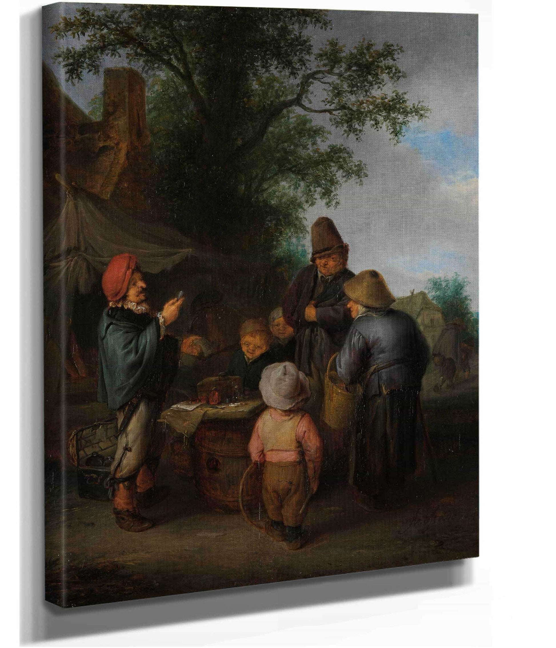 The Quacksalver by Adriaen Van Ostade