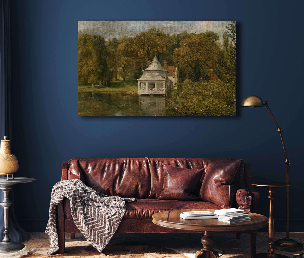 The Quarters Behind Alresford Hall by John Constable