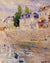 The Quay At Bougival 1883 Oil On Canvas 55X46Cm Nasjonalgalleriet Oslo By Berthe Morisot