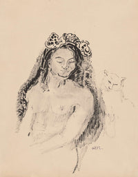 The Queen Of Sheba La Reine De Saba by Odilon Redon