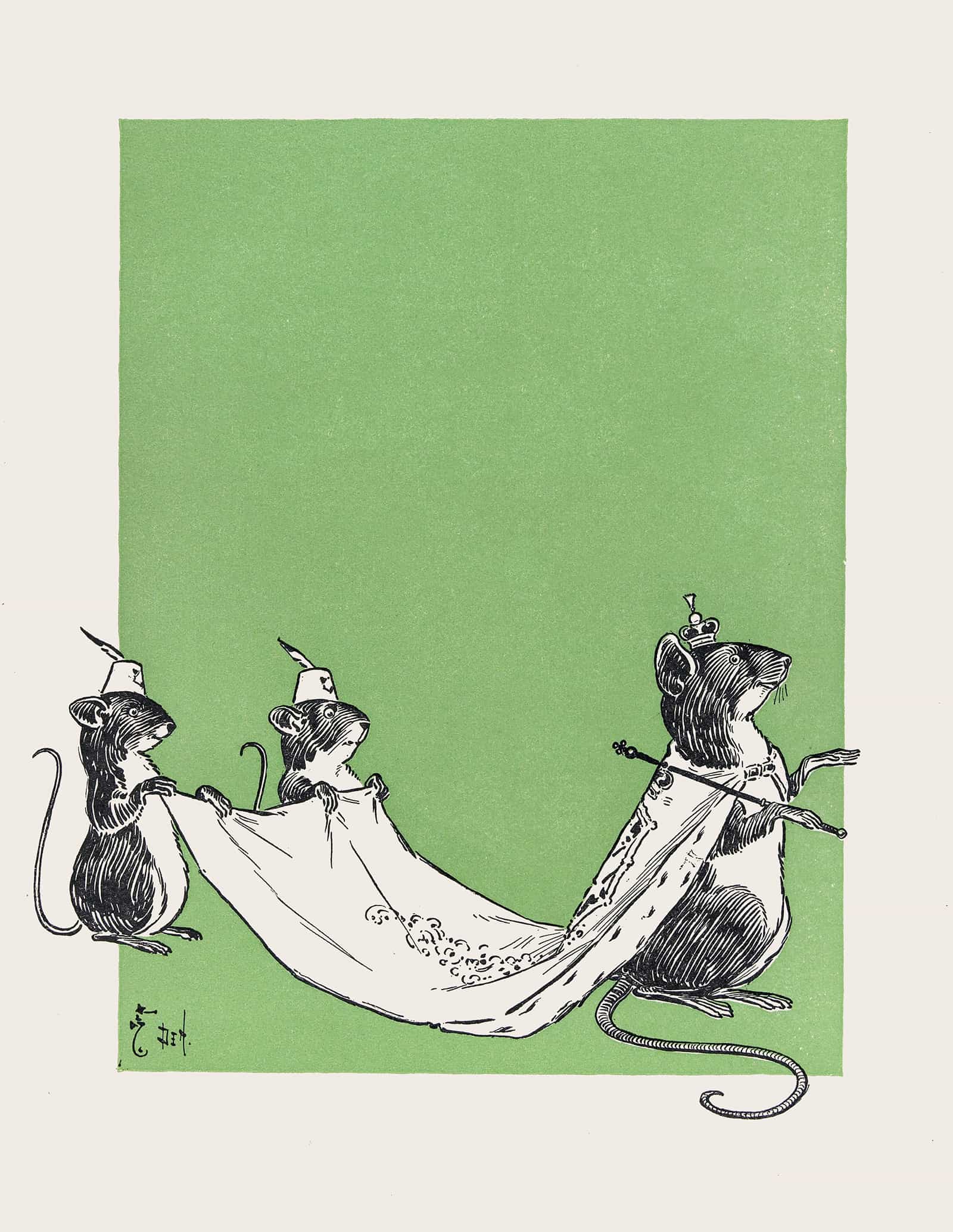 The Queen Of The Field Mice by William Wallace Denslow