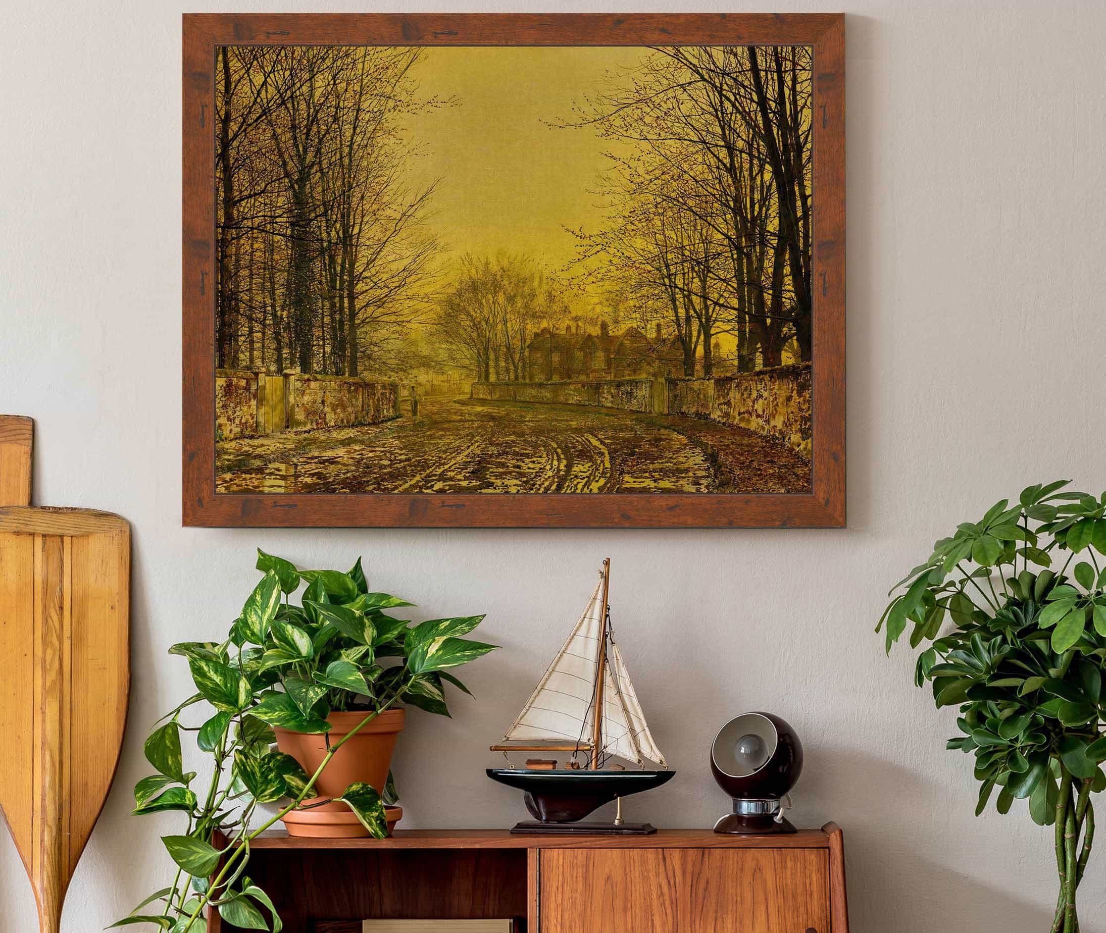 The Queens Highway by John Atkinson Grimshaw