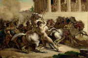 The Race Of The Riderless Horses by Theodore Gericault