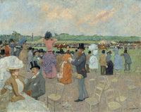 The Races At Longchamp by Jean Louis Forain