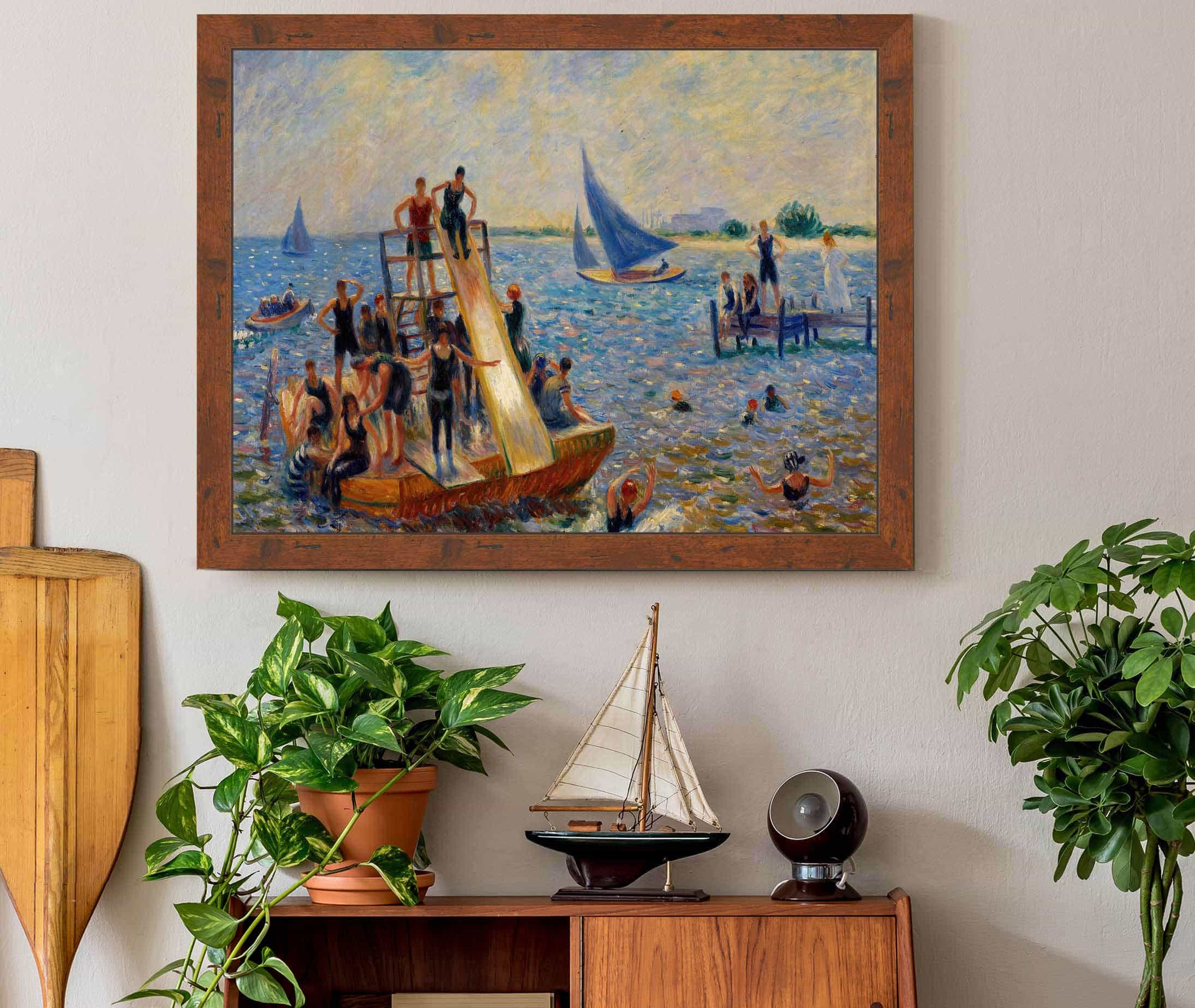 The Raft by William James Glackens
