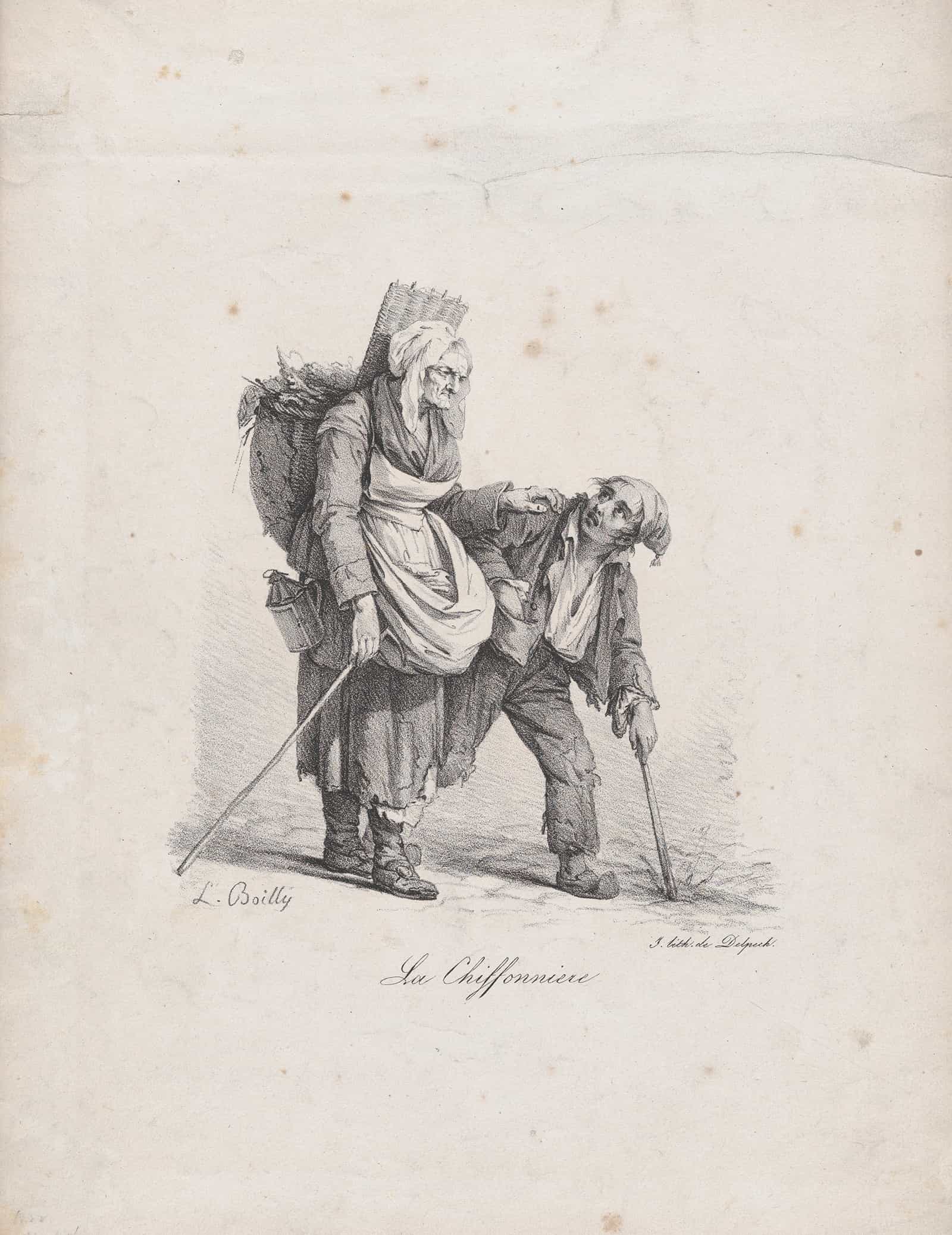 The Rag Picker by Louis Leopold Boilly