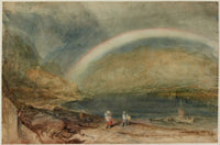 The Rainbow Osterspai And Filsen by Joseph Mallord William Turner
