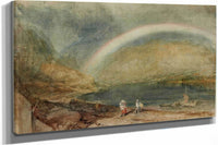 The Rainbow Osterspai And Filsen by Joseph Mallord William Turner
