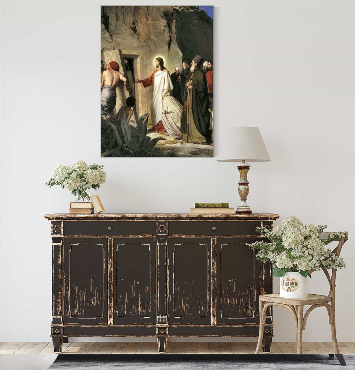 The Raising Of Lazarus by Carl Bloch