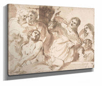 The Raising Of Lazarus by Guercino