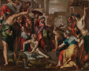 The Raising Of Lazarus by Joachim Wtewael