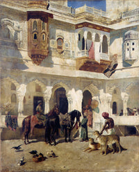 The Rajah Starting On A Hunt by Edwin Lord Weeks